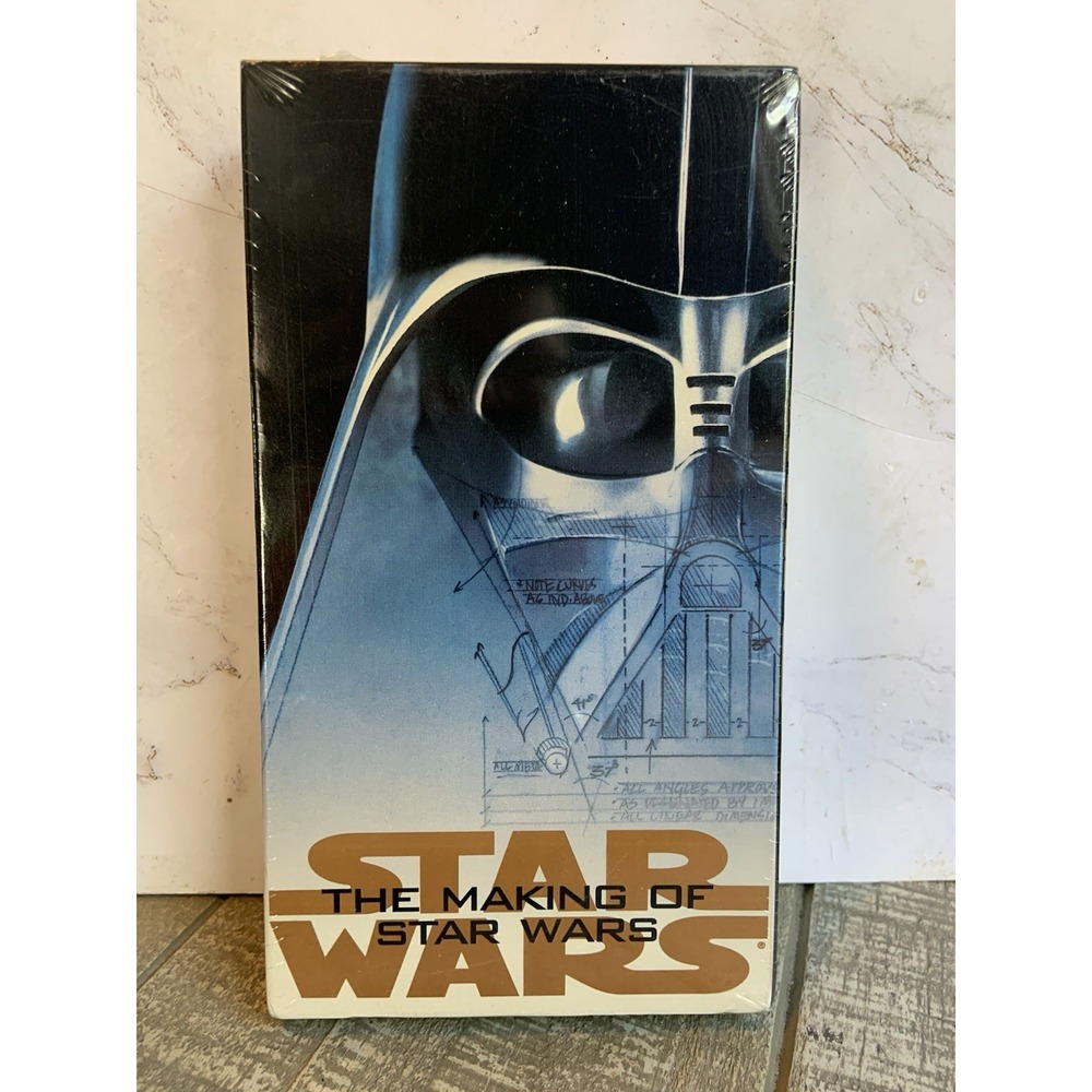 🚀 The Making‎ of Star Wars FACTORY SEALED VHS 1995 Lucas film Vintage NEW PROMO